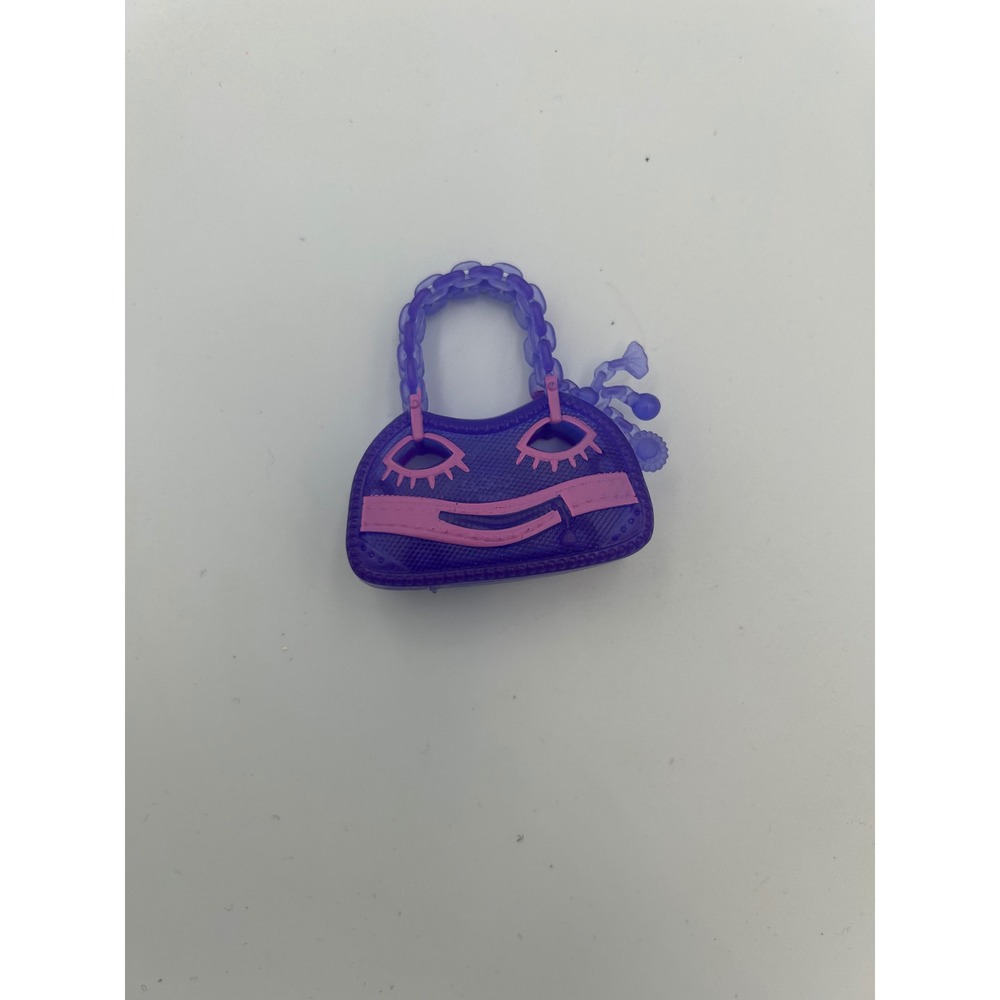 Monster High Haunted Students Spirits Kiyomi Haunterly Purple Face Purse/Tote